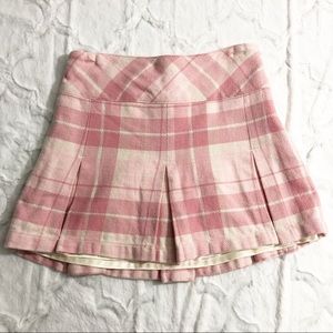 5/$25 • Old Navy • Pink Plaid Skirt